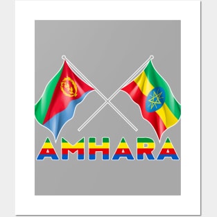 Amhara Ethiopia Eritrea Abyssinia Africa graphic print Posters and Art